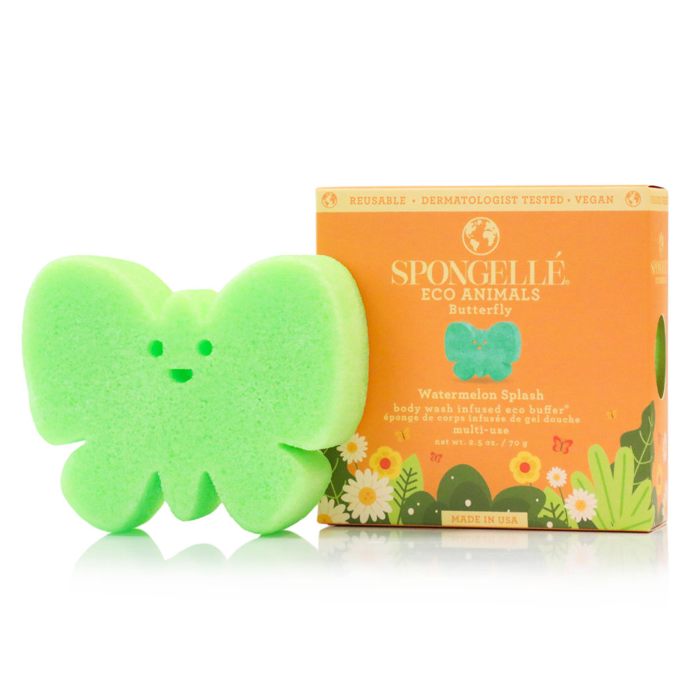 Eco Animals Kids’ Body Wash Buffers | 3-Piece Set