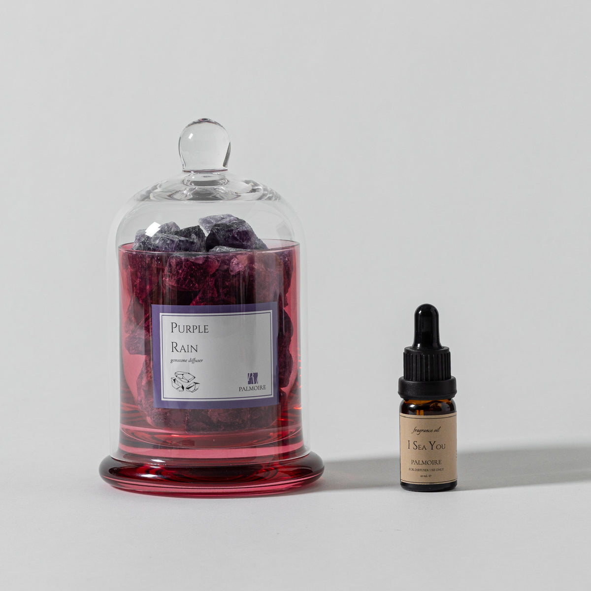 Purple Rain Gemstone Diffuser & I Sea You Fragrance Oil