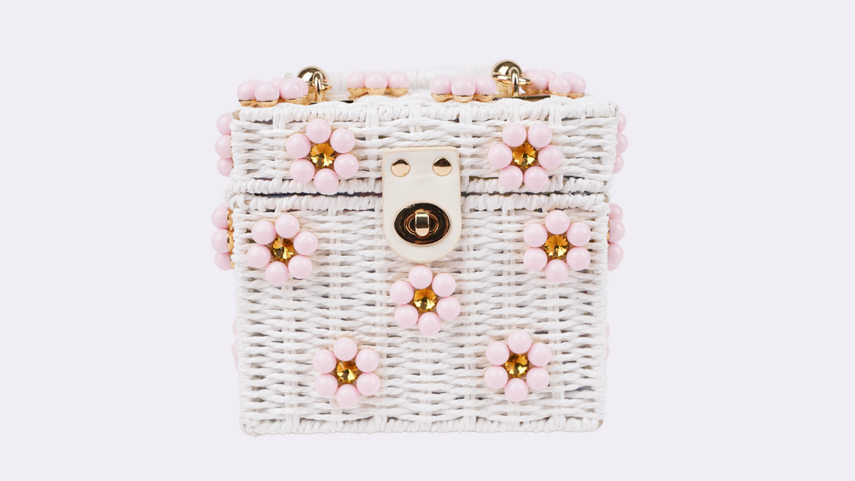 Sugar Blossom Daisy Top-Handle Purse