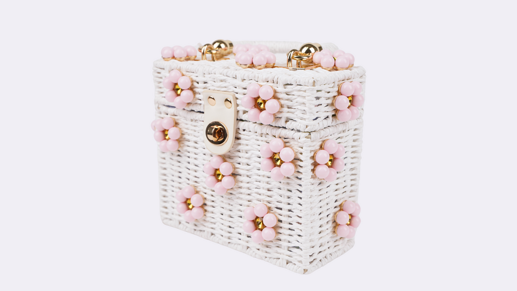 Sugar Blossom Daisy Top-Handle Purse