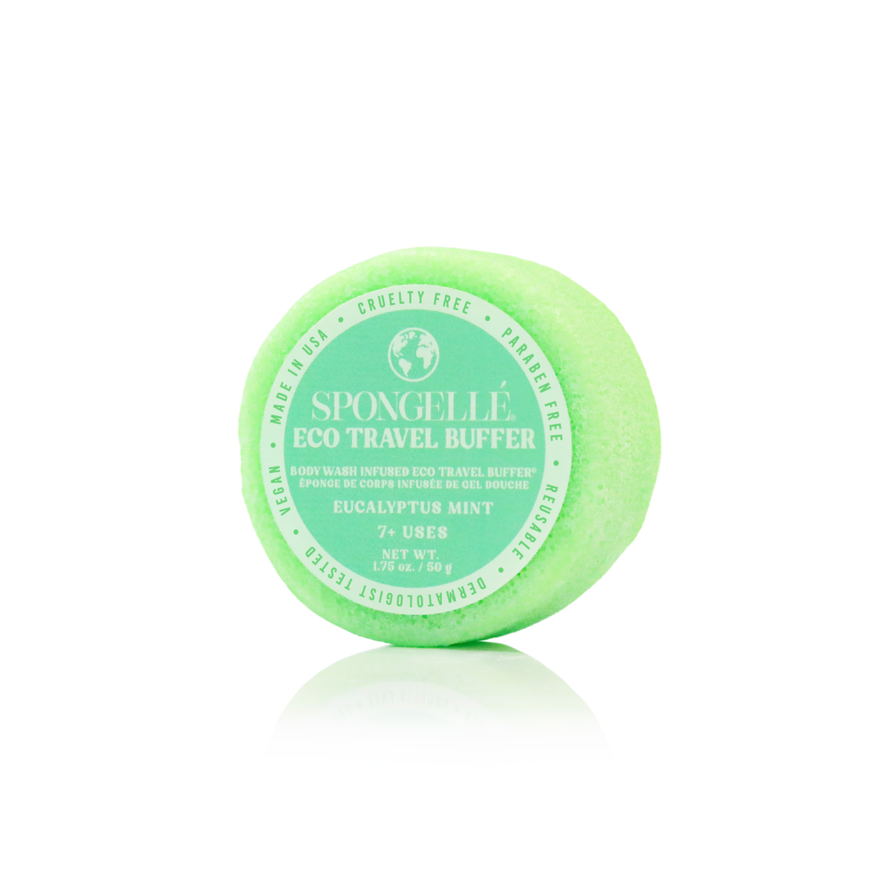 Eco Travel Body Wash Buffers | 4-Piece Set