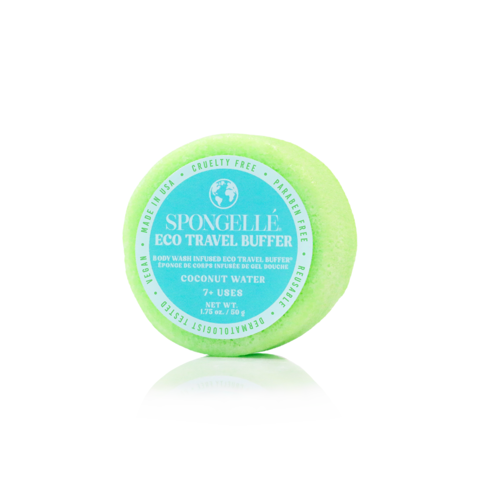Eco Travel Body Wash Buffers | 4-Piece Set
