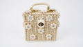 Pretty in Pearls Daisy Top-Handle Purse