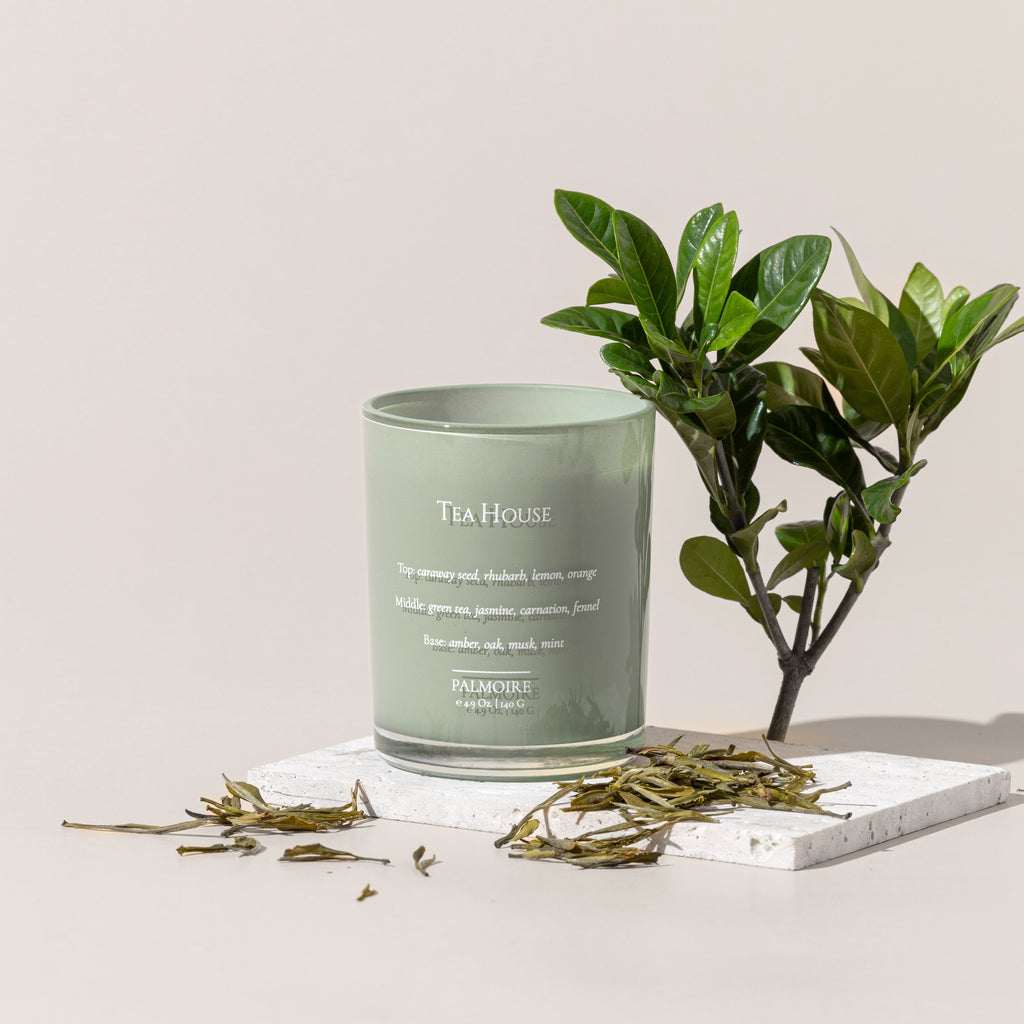Tea House Candle Duo | Green Tea, Citrus & Amber