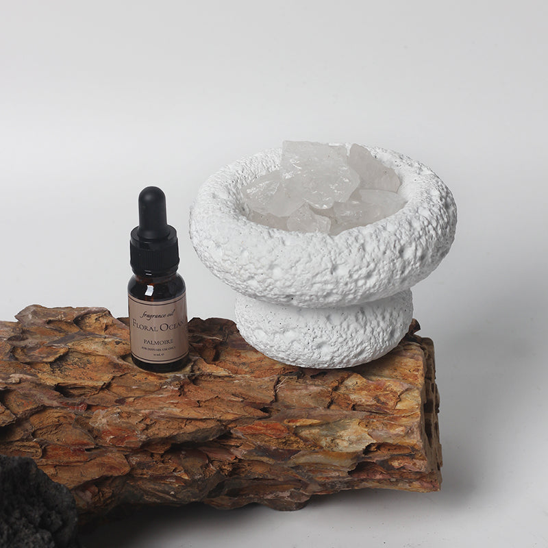 White Moon Diffuser & Floral Ocean Fragrance Oil