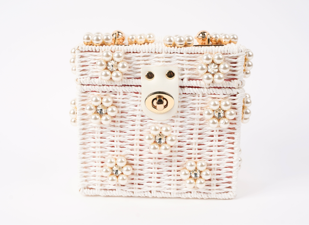 Here Comes the Bride Floral Purse