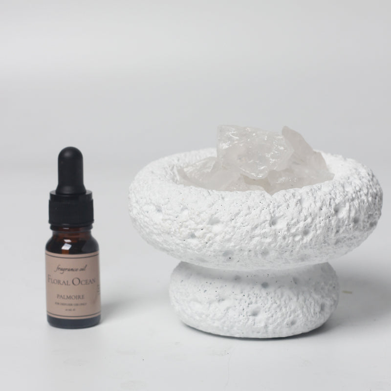 White Moon Diffuser & Floral Ocean Fragrance Oil