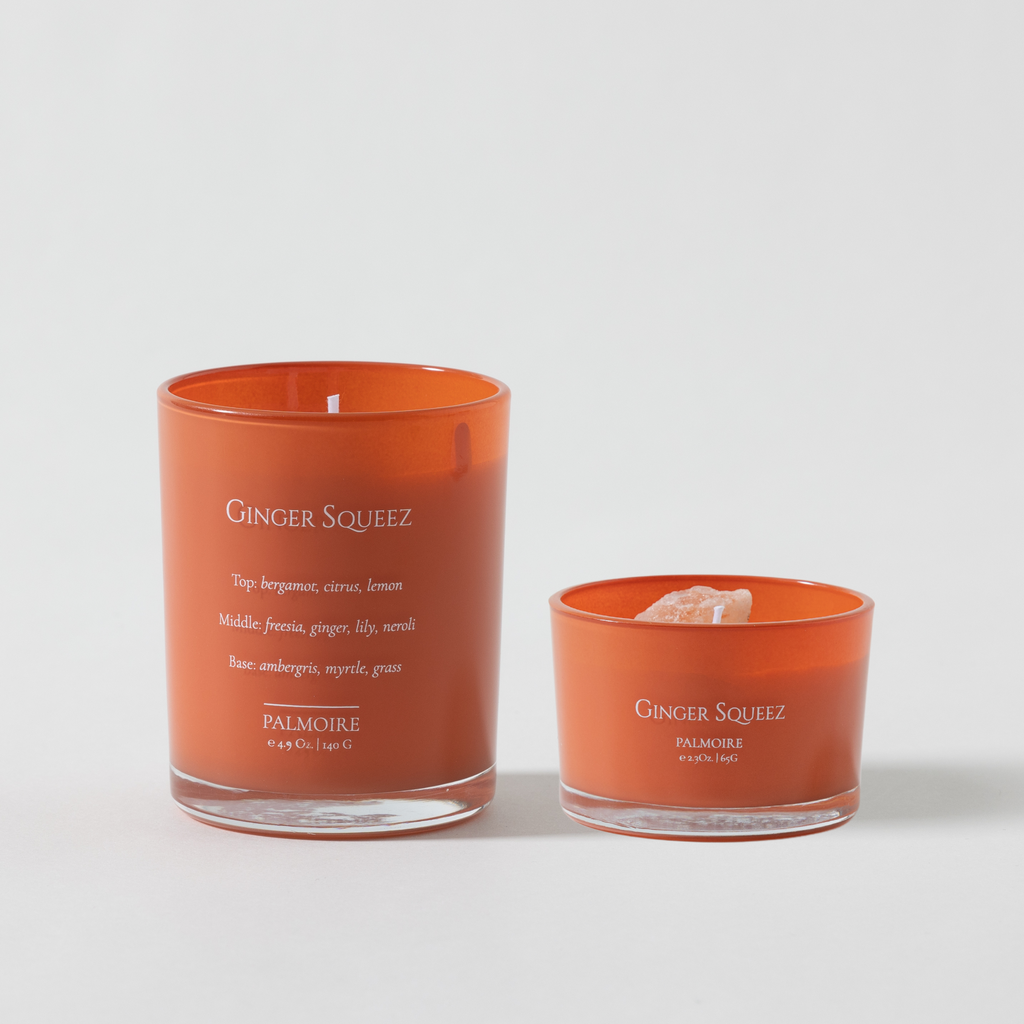 Ginger Squeez Candle Duo | Ginger, Citrus & Florals