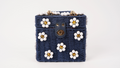 Midnight in the Hamptons Daisy Top-Handle Purse