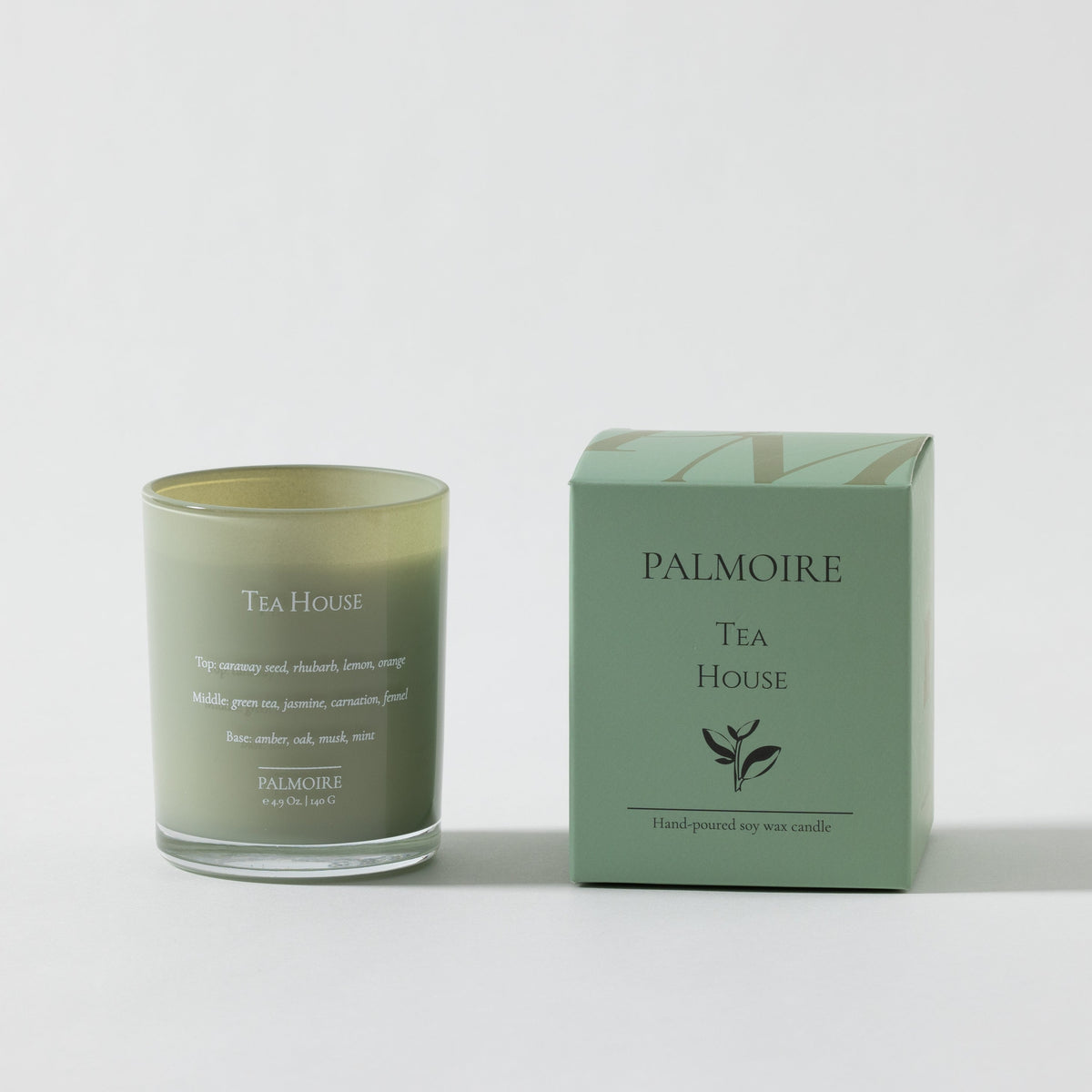 Tea House Candle Duo | Green Tea, Citrus & Amber