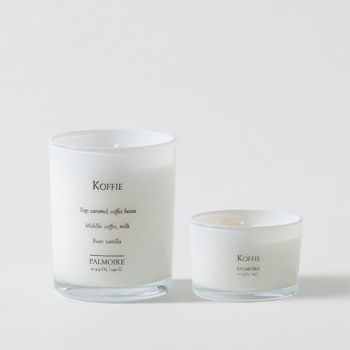 Koffie Candle Duo | Coffee, Caramel & Vanilla