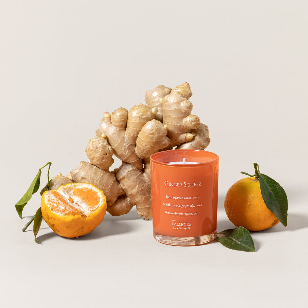 Ginger Squeez Candle Duo | Ginger, Citrus & Florals