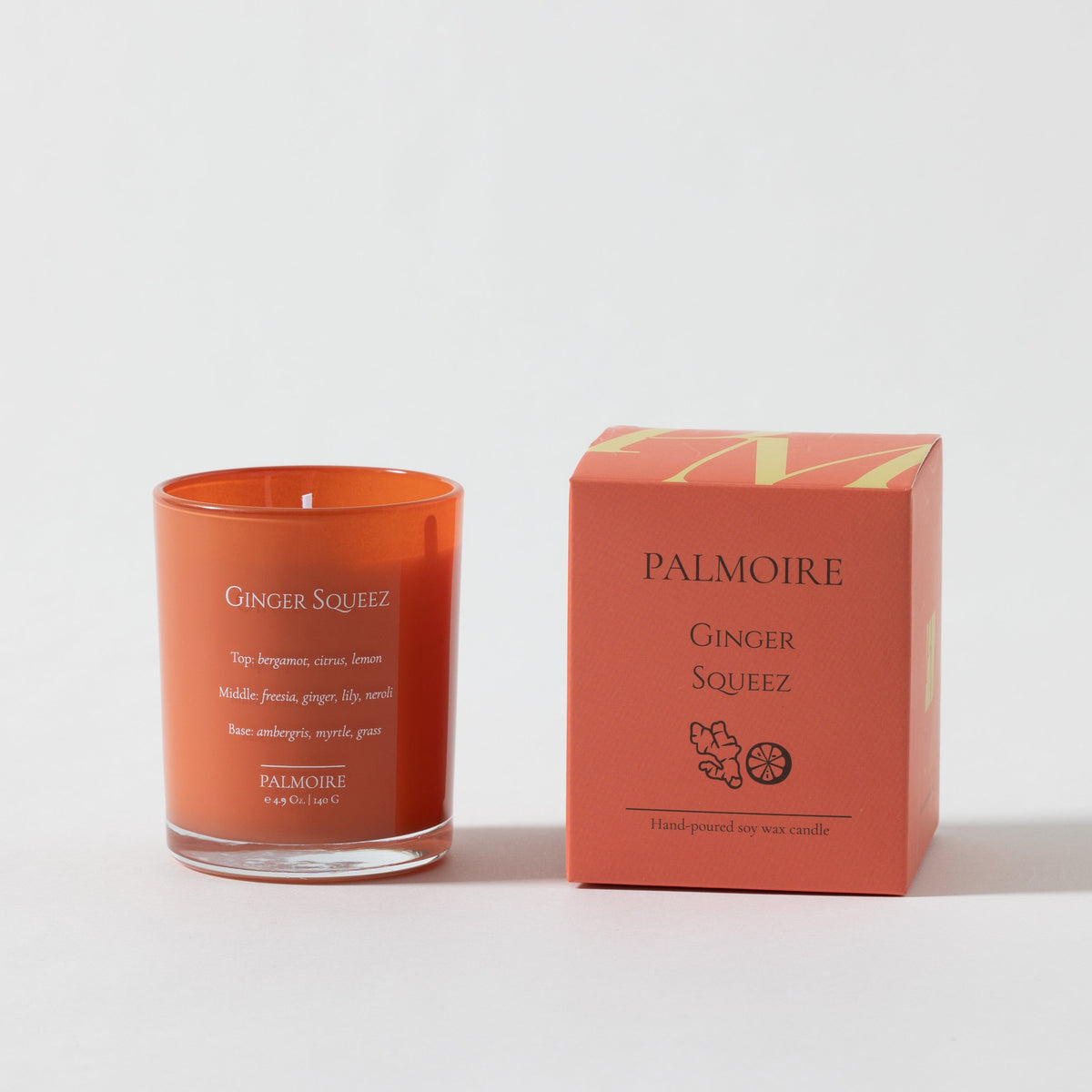 Ginger Squeez Candle Duo | Ginger, Citrus & Florals