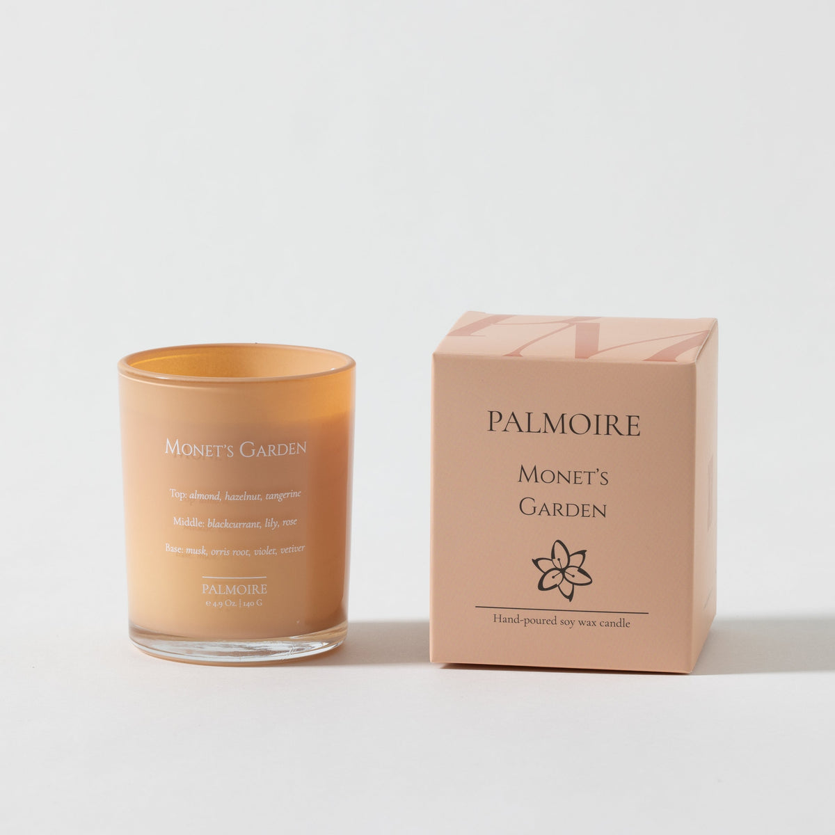 Monet's Garden Candle Duo | Florals, Almond & Musk