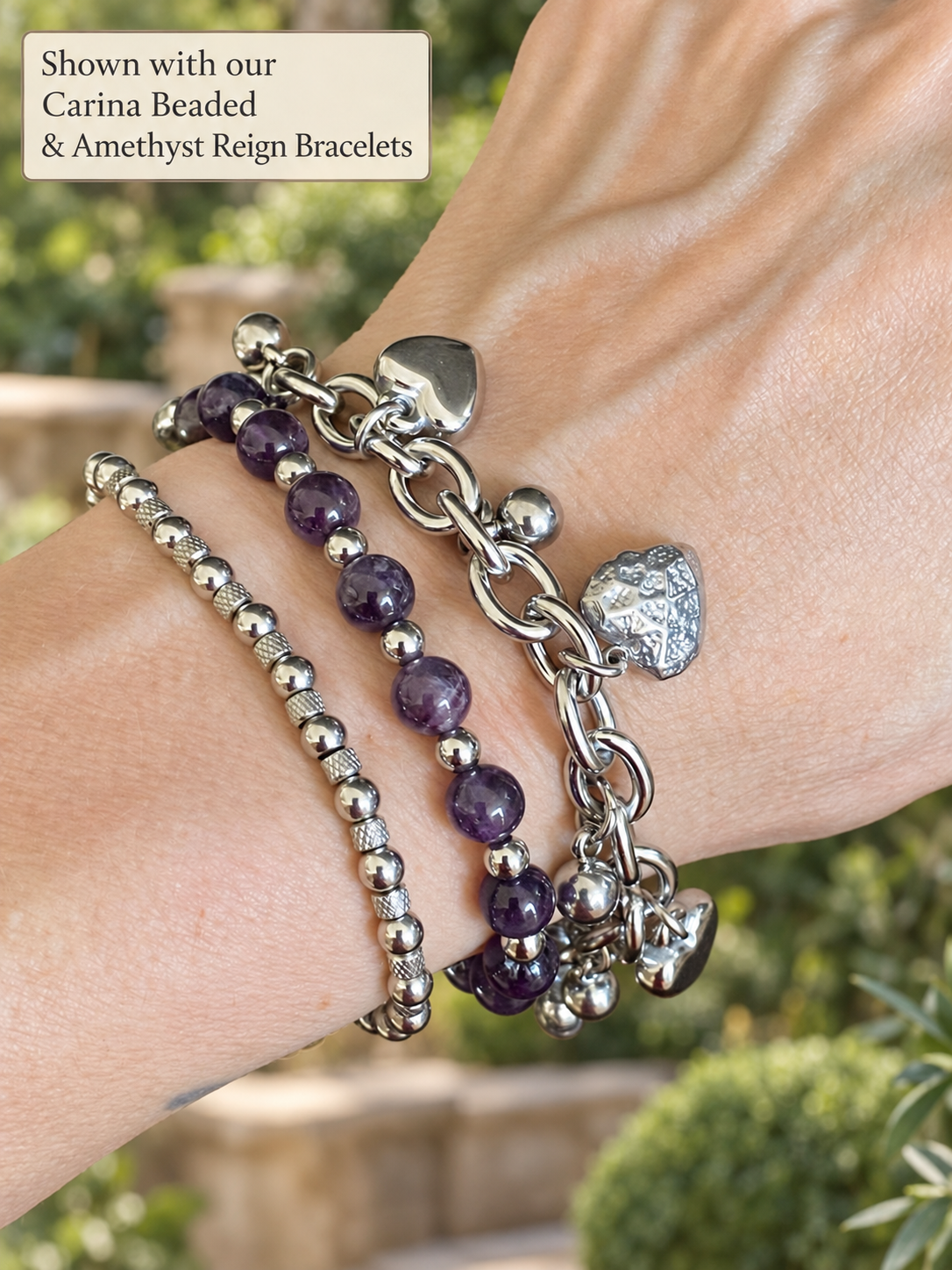 Sofia Heart Bracelet