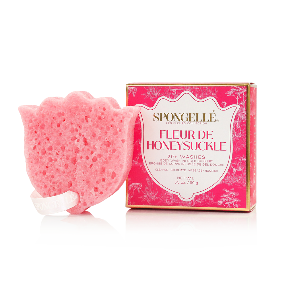 Les Fleurs Body Wash Buffers | 3-Piece Set 2