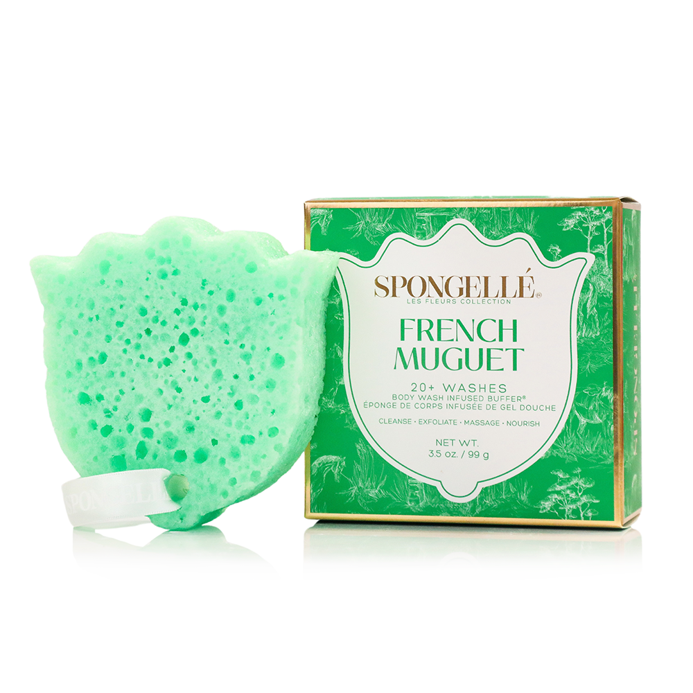 Les Fleurs Body Wash Buffers | 3-Piece Set 1