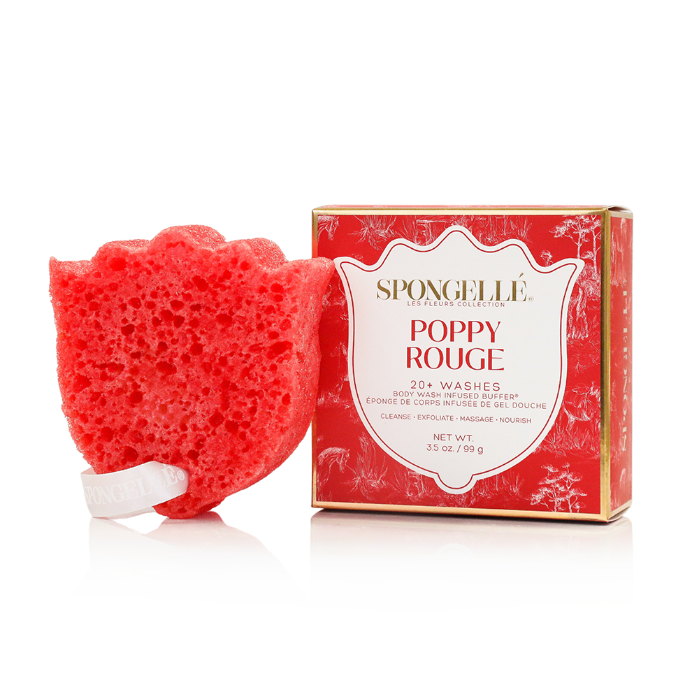 Les Fleurs Body Wash Buffers | 3-Piece Set 1