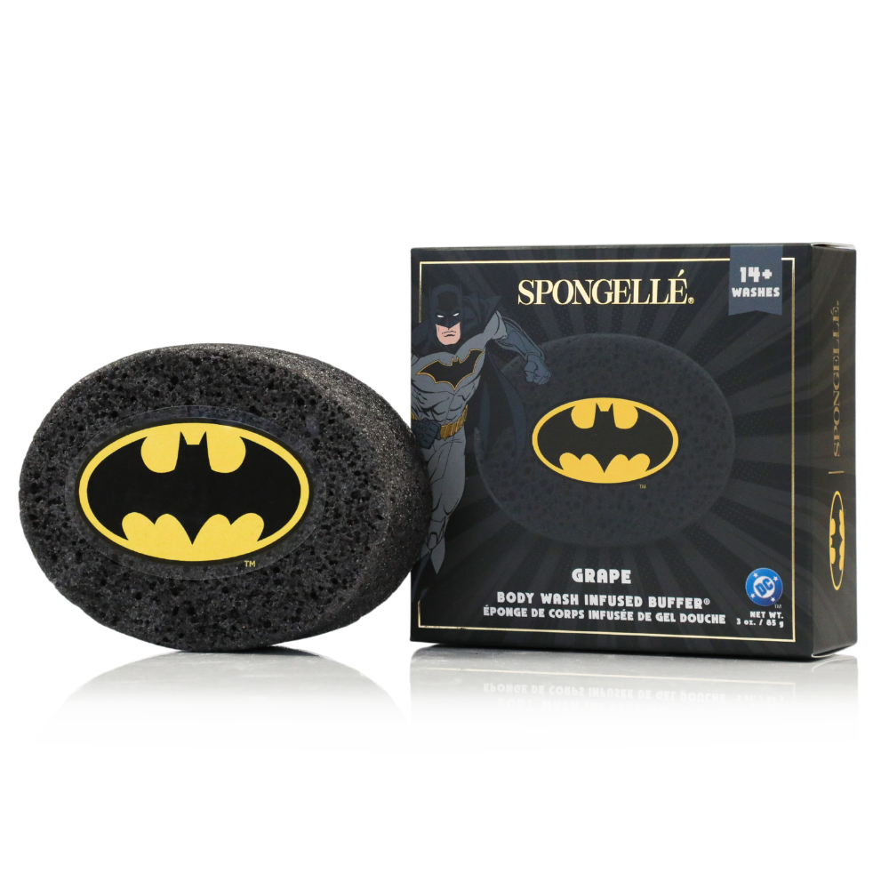 DC Superhero Body Wash Buffers | 4-Piece Set