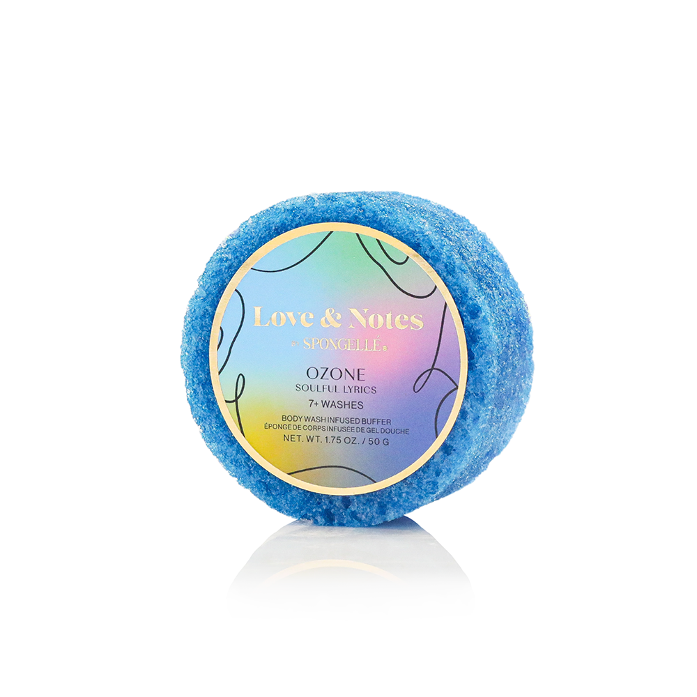 Love & Notes Travel Body Buffers | 6-Piece Spongette Set