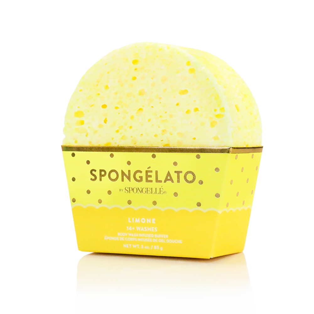 Spongélato Body Wash Buffers | 4-Piece Assorted Set