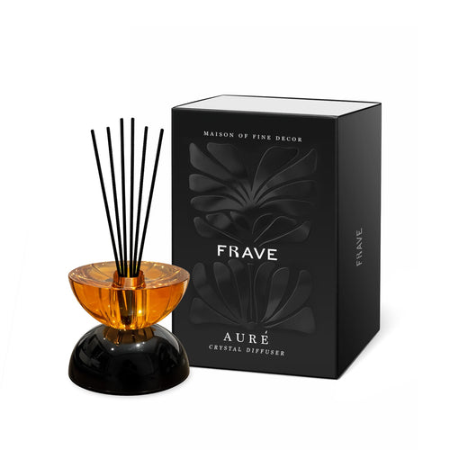 AURE Amber & Black Crystal Reed Diffuser