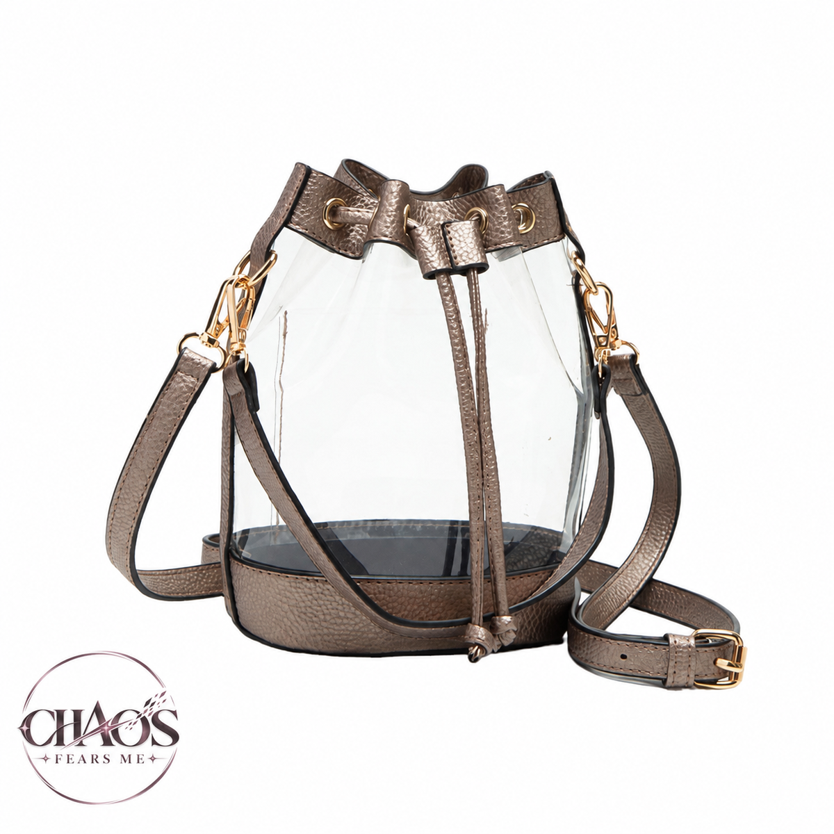 Grab & Go Transparent Bucket Bag
