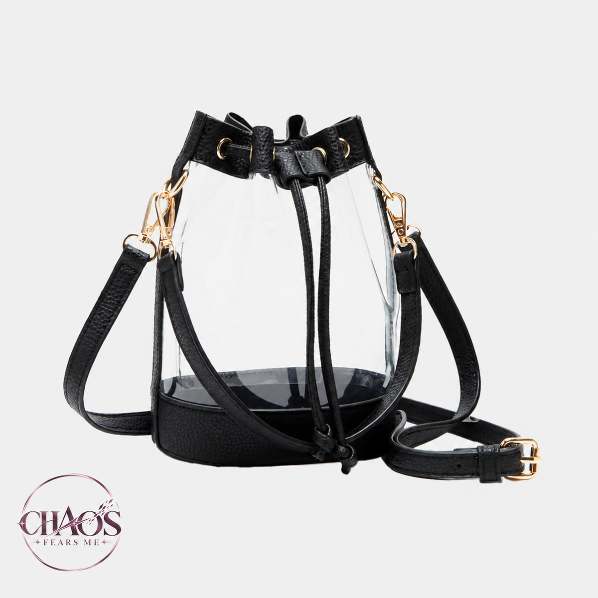Grab & Go Transparent Bucket Bag