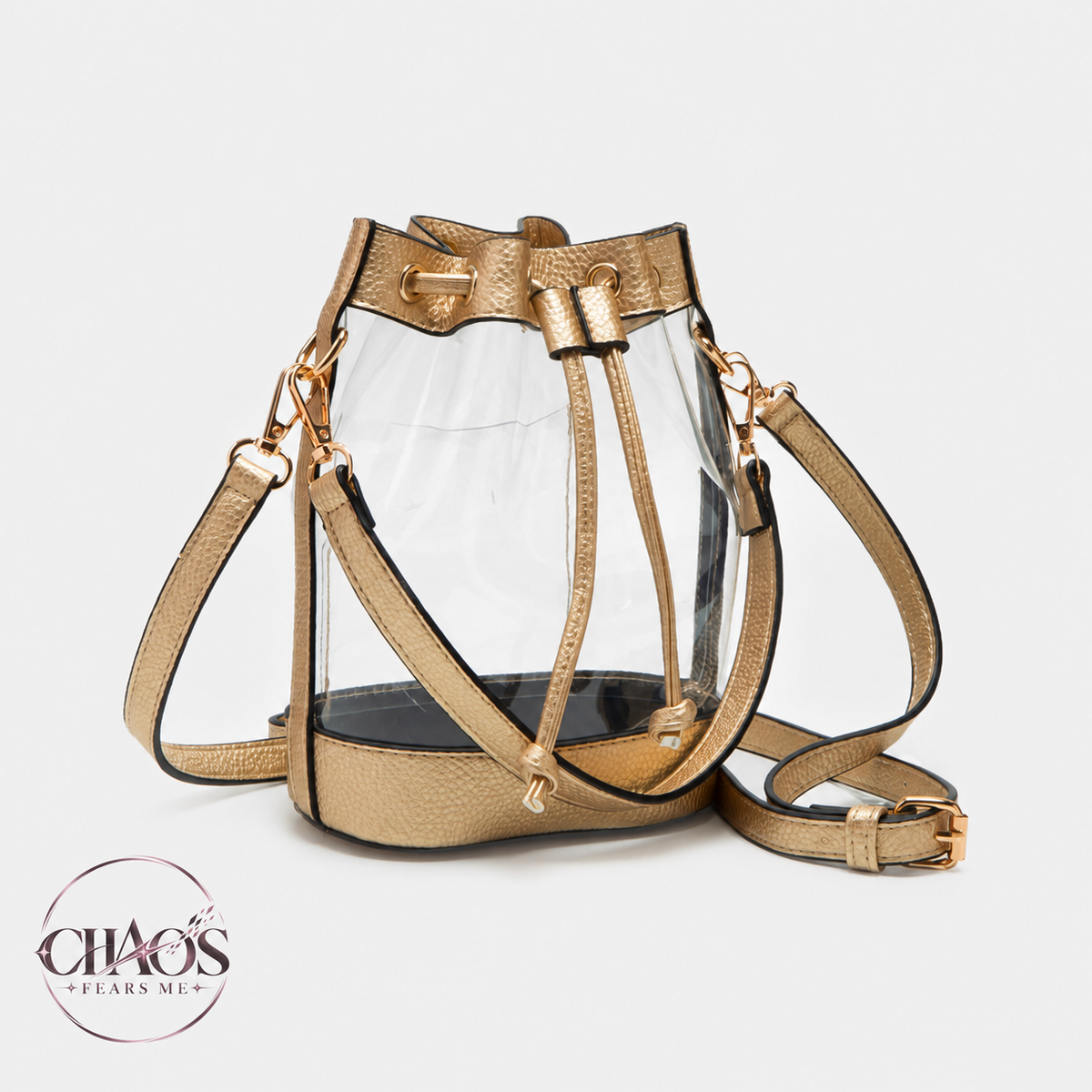 Grab & Go Transparent Bucket Bag
