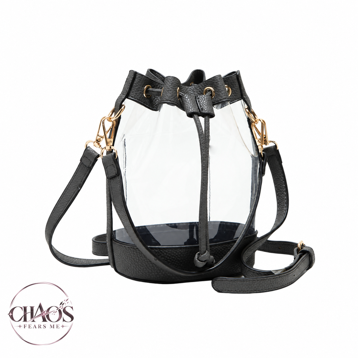 Grab & Go Transparent Bucket Bag