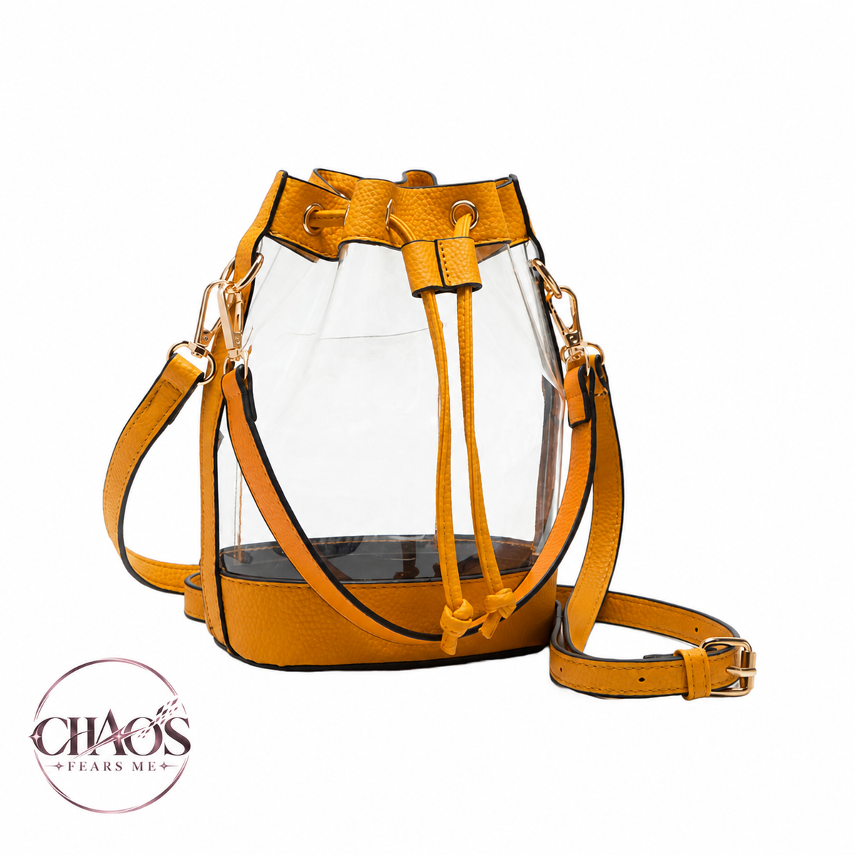 Grab & Go Transparent Bucket Bag
