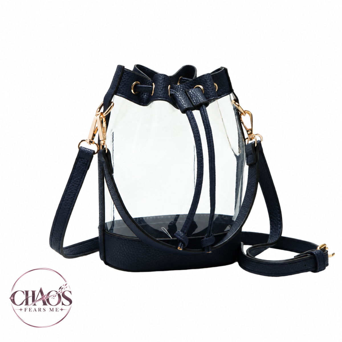 Grab & Go Transparent Bucket Bag