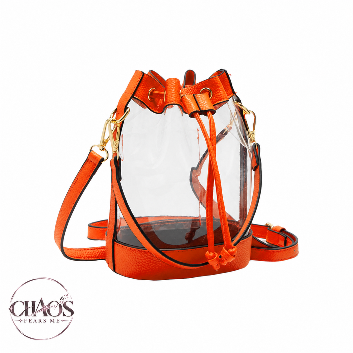 Grab & Go Transparent Bucket Bag