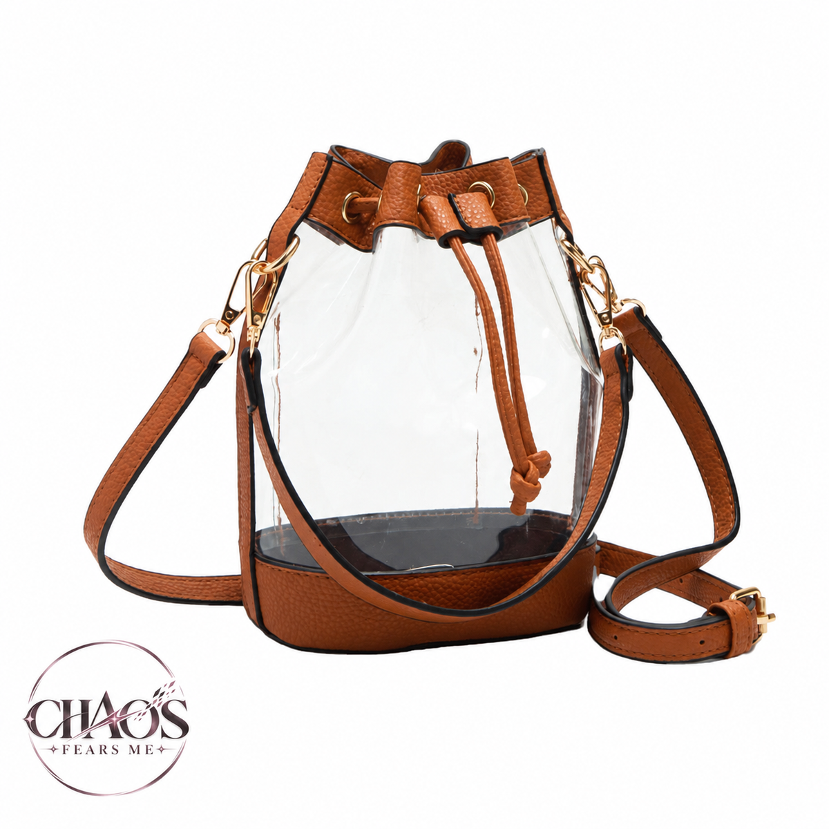 Grab & Go Transparent Bucket Bag