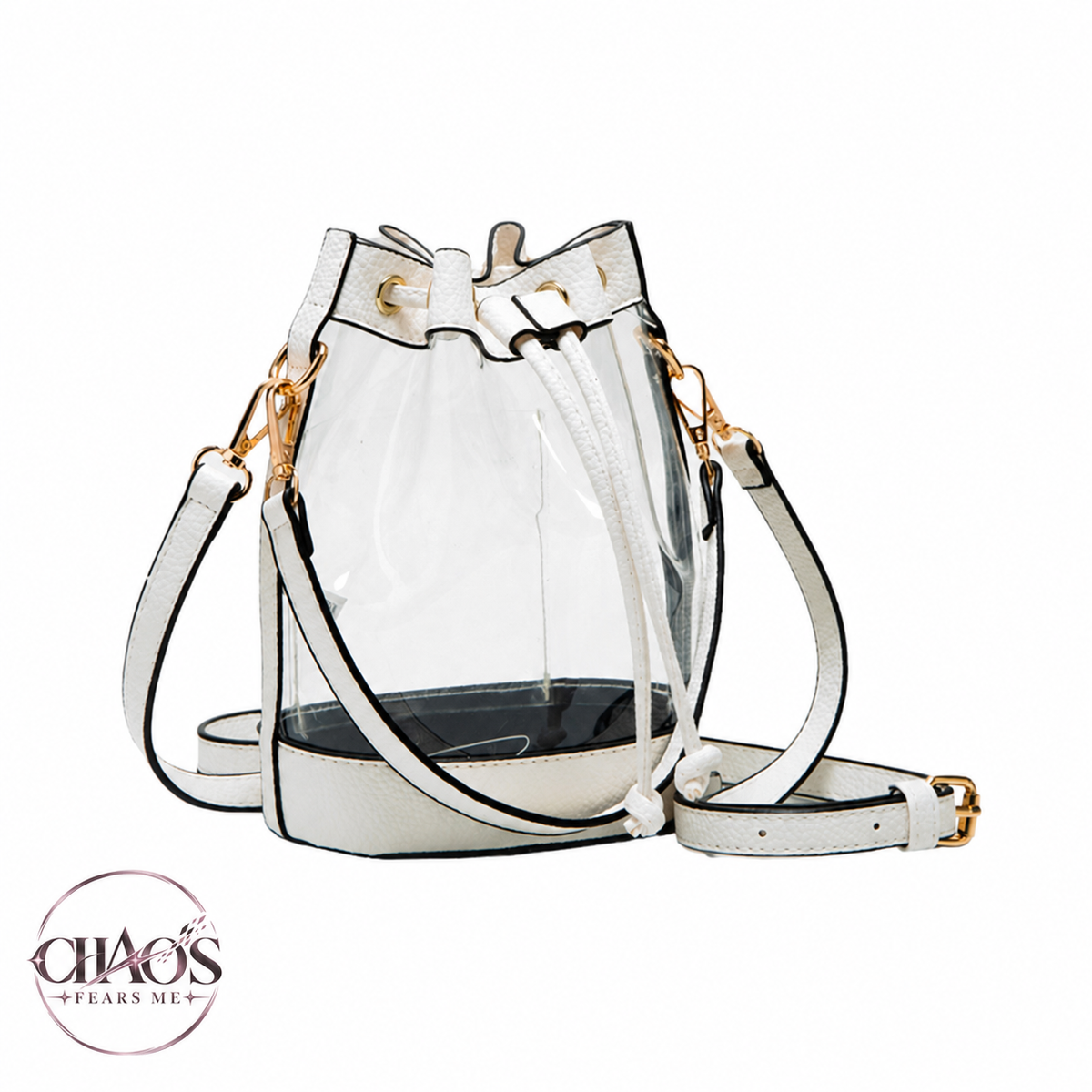 Grab & Go Transparent Bucket Bag