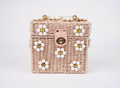 Dreaming in Pink Daisy Top-Handle Purse