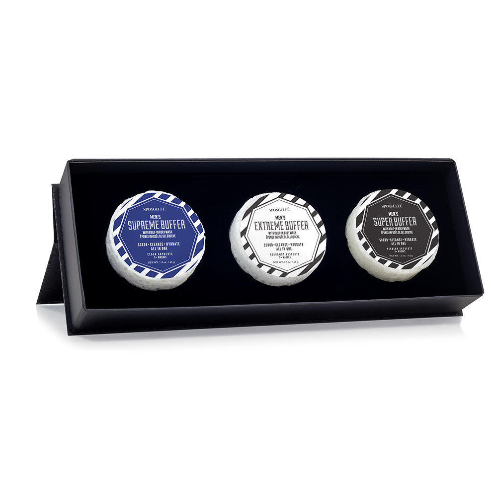 For My Dad Body Wash Buffer Gift Set | 3-Piece