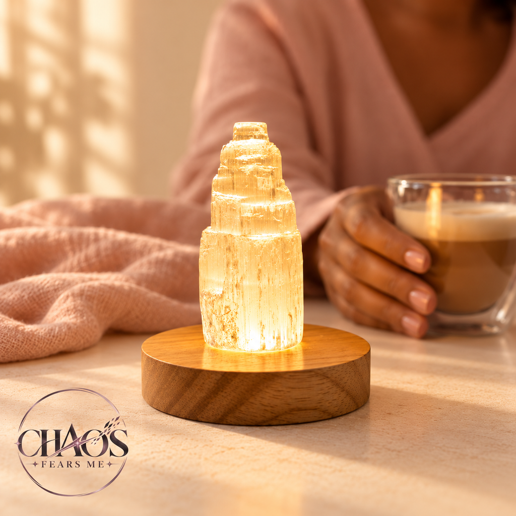 Selenite Glow Lamp