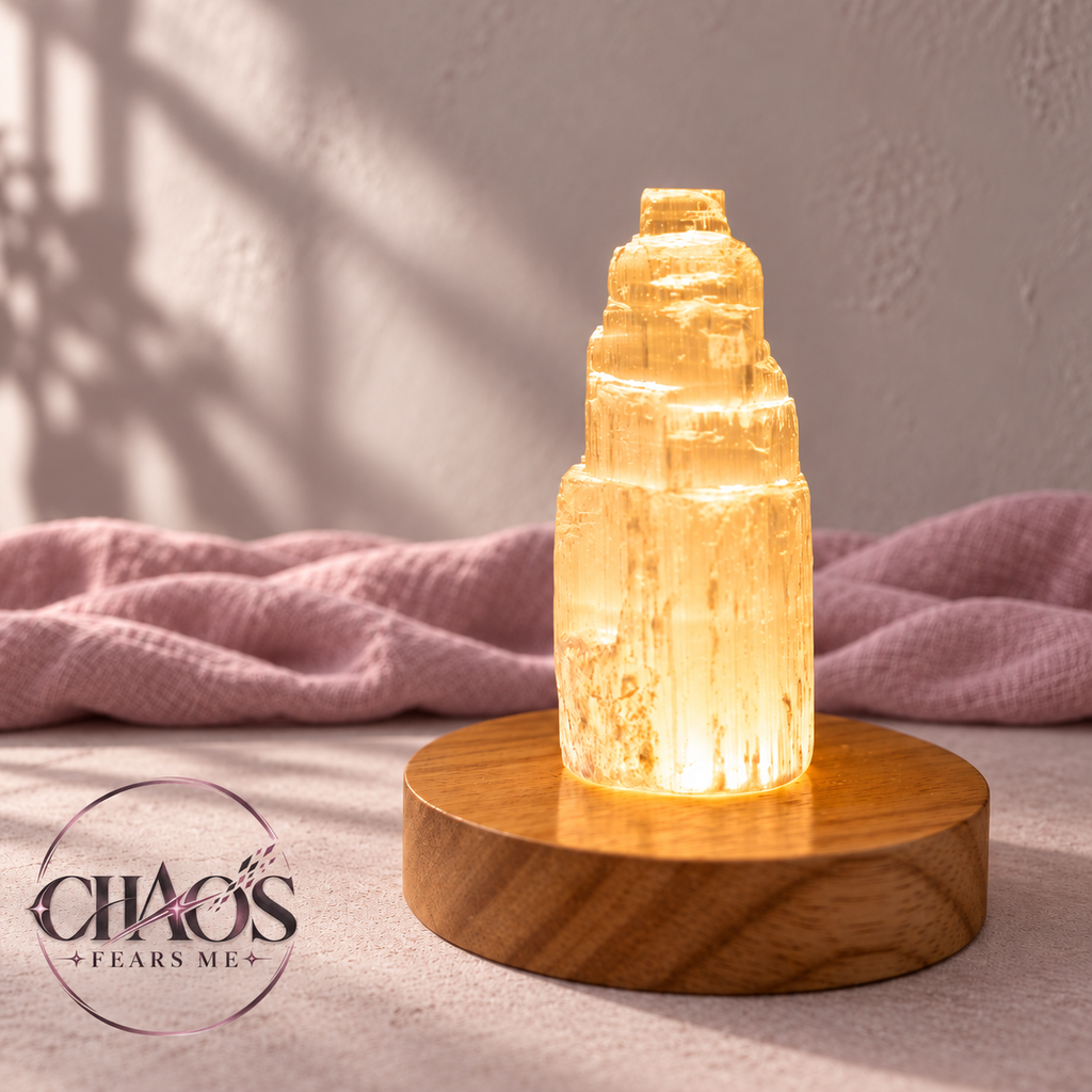 Selenite Glow Lamp