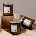 Amber Jar Candle Gift Set | 3 Scents
