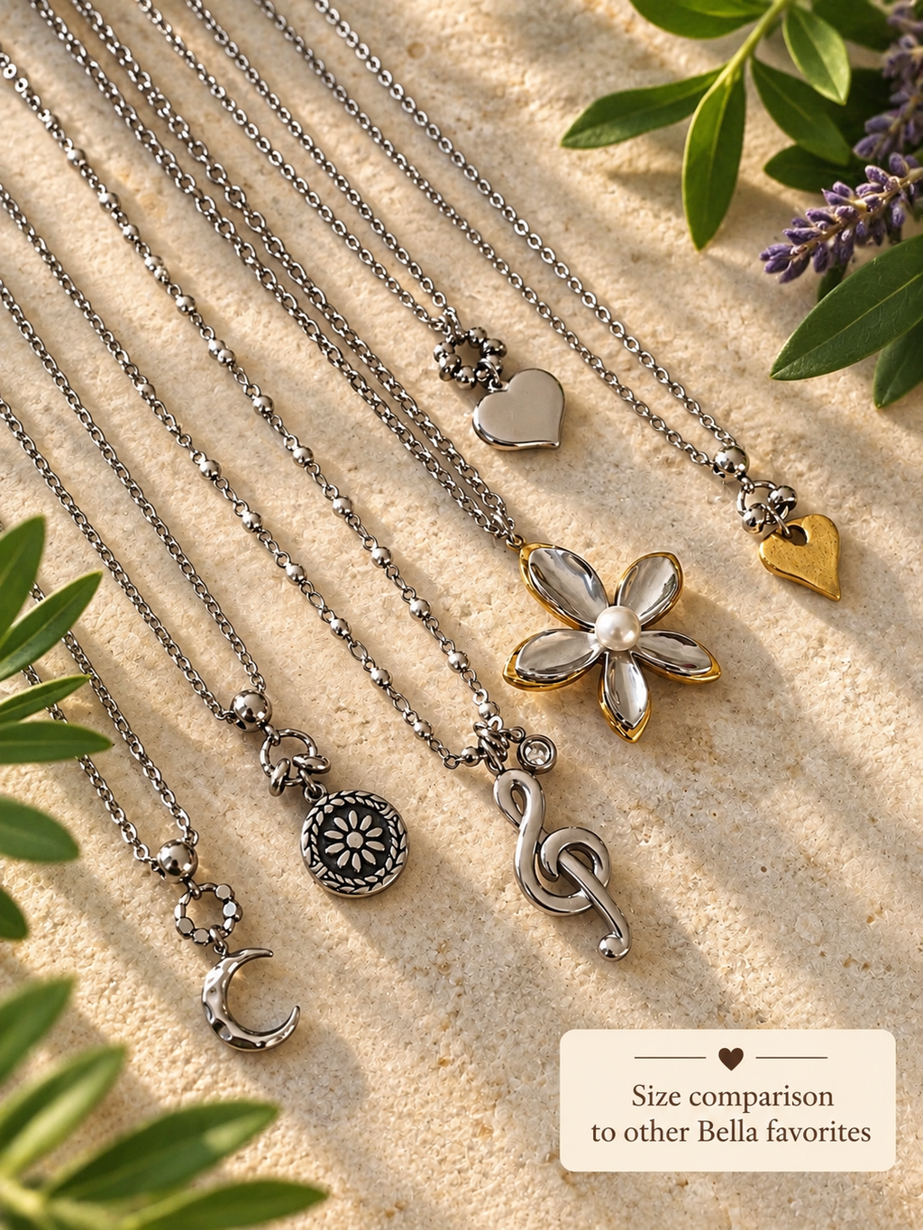 Musical Note Necklace | Treble Clef Pendant