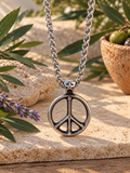 Classic Peace Sign Necklace