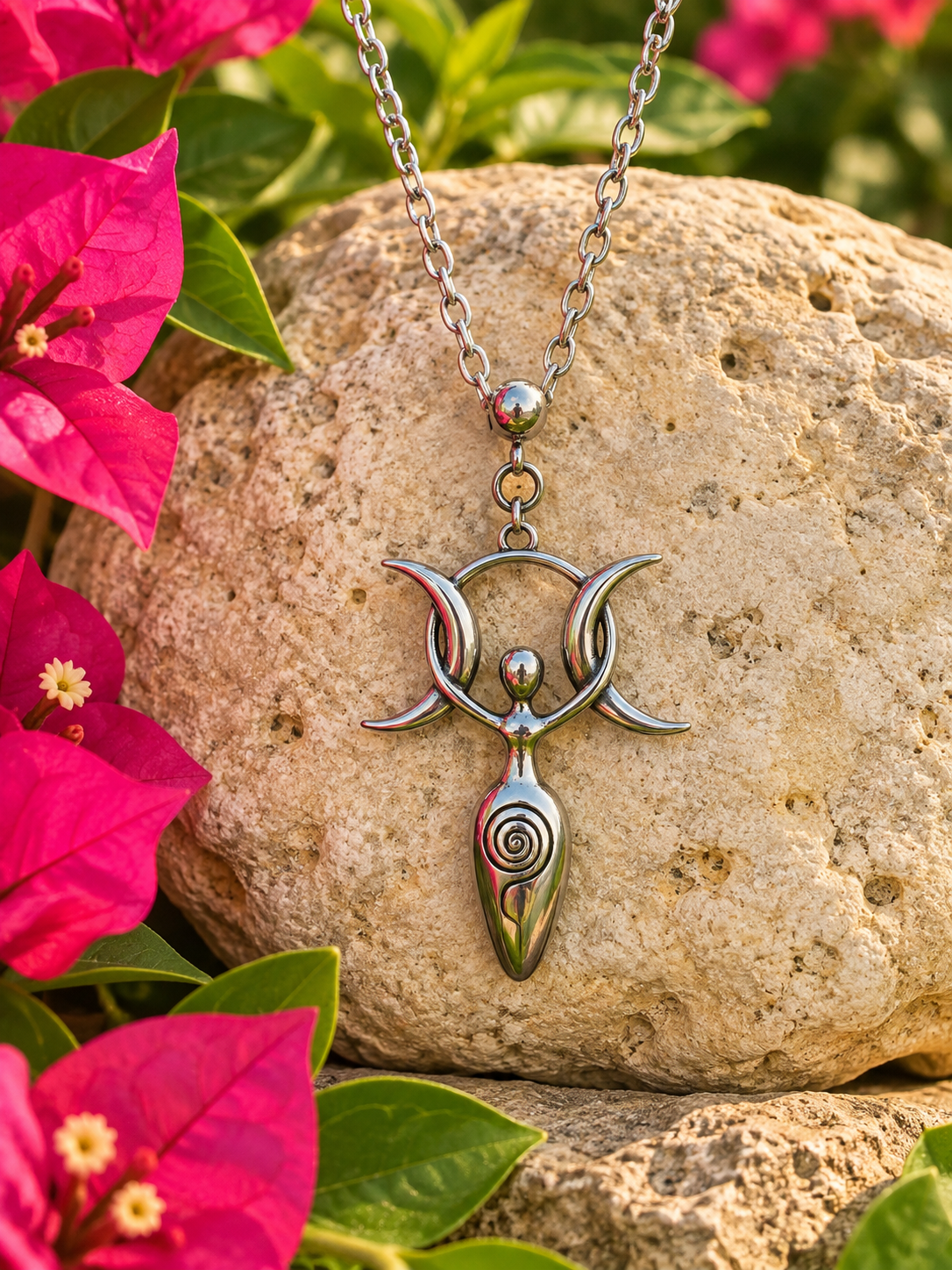 Moon Goddess Pendant Necklace