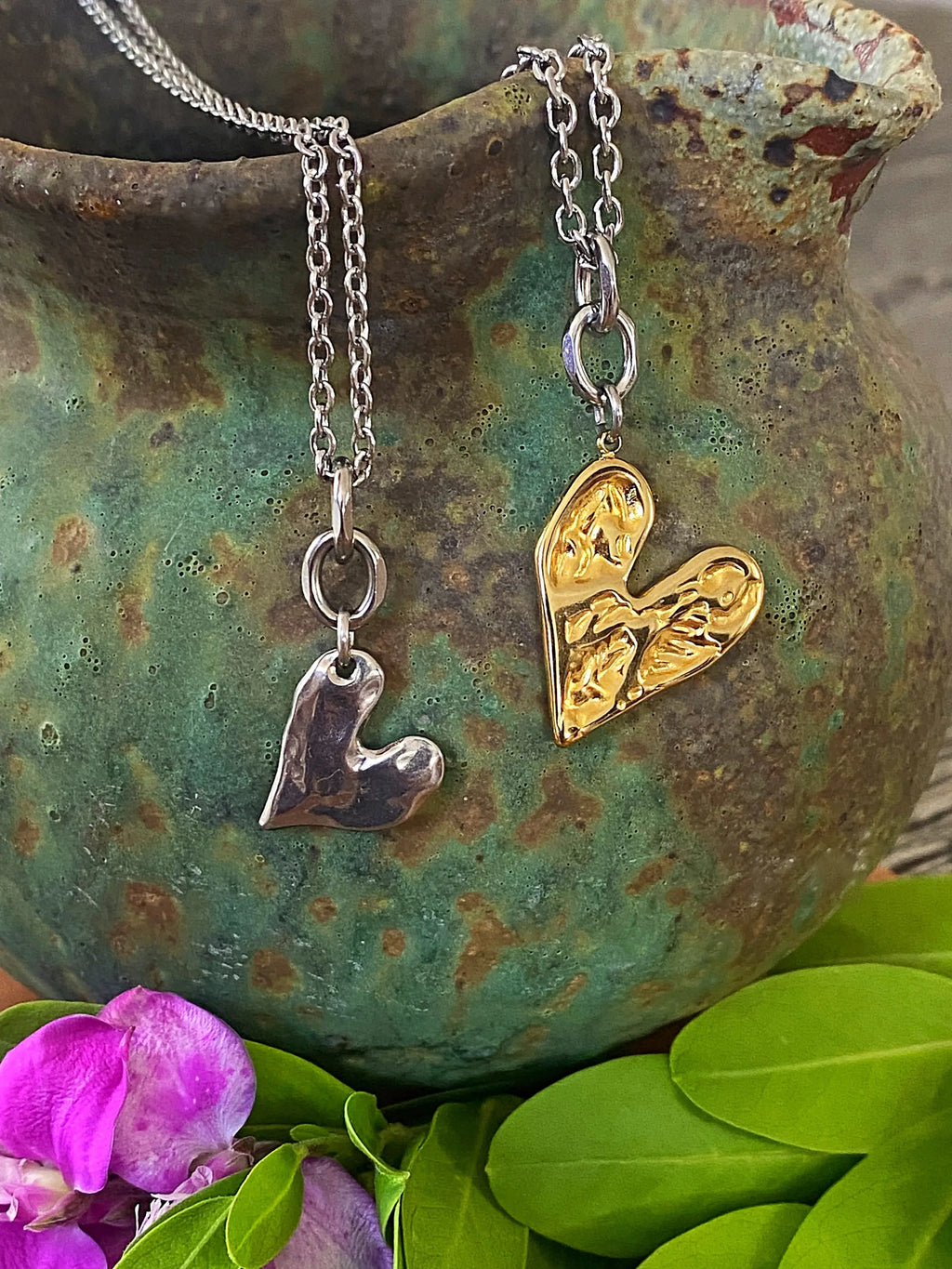 Rebel Heart Pendant Necklace