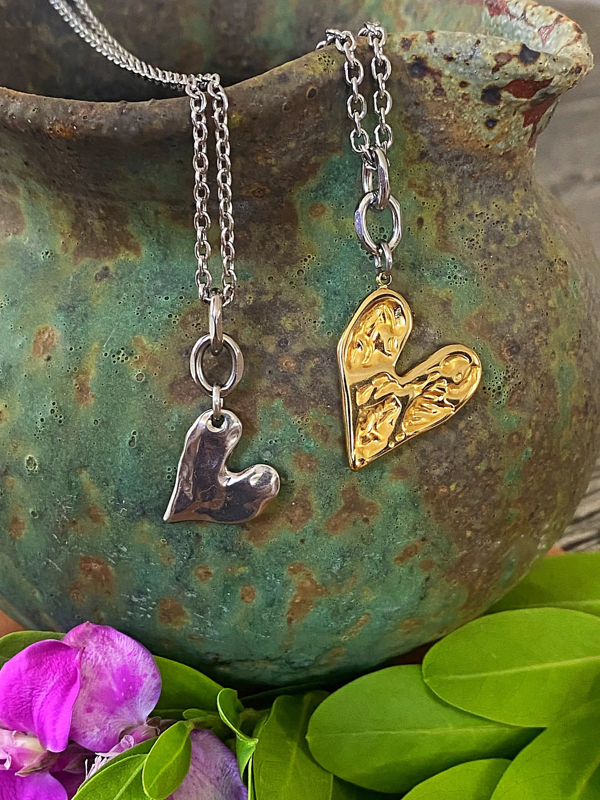 Rebel Heart Pendant Necklace