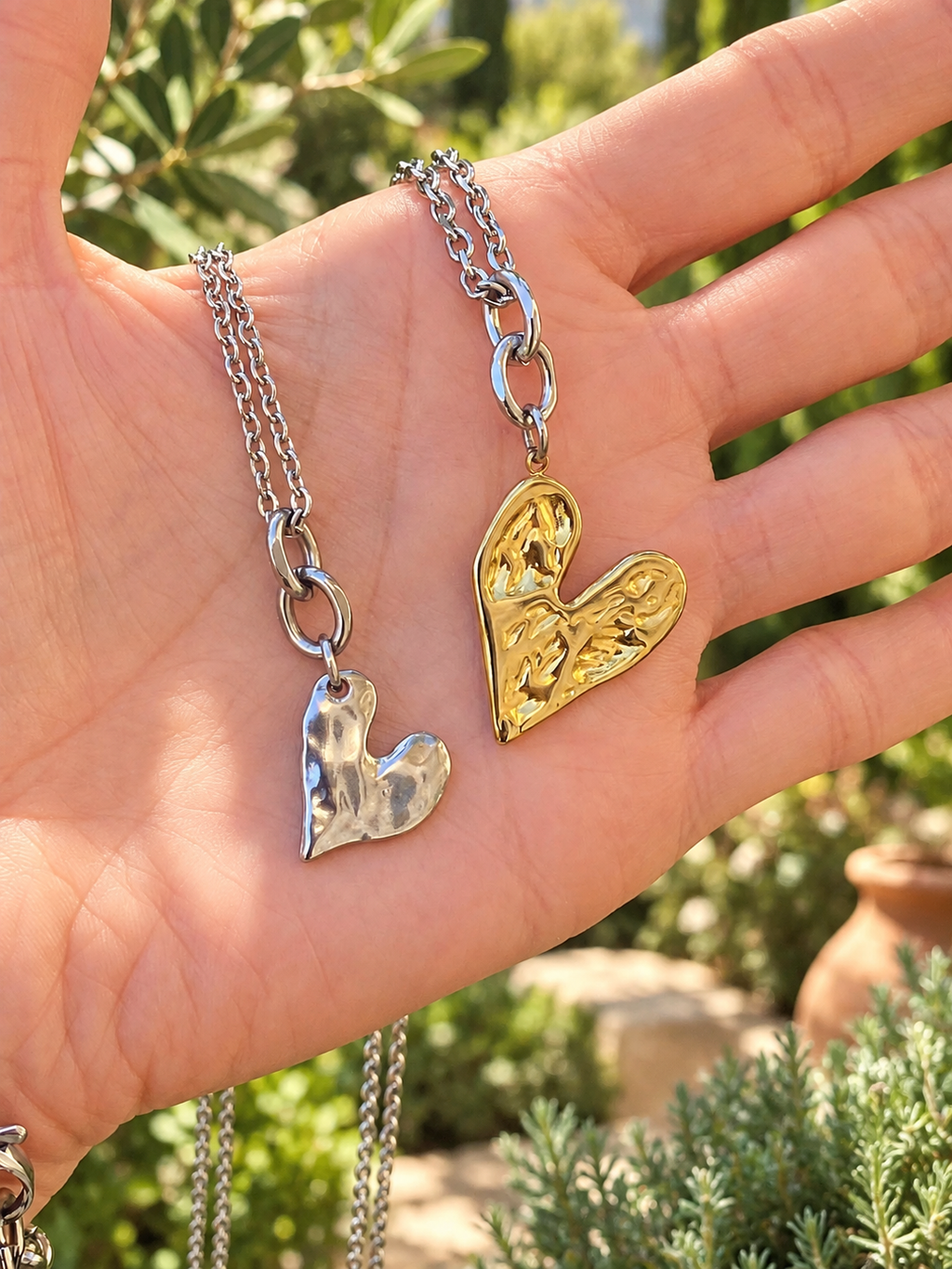 Rebel Heart Pendant Necklace
