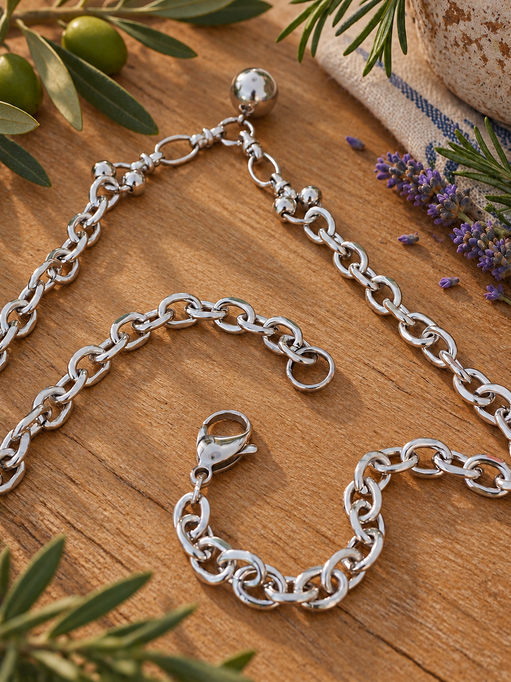 Lobero Charm Choker Necklace