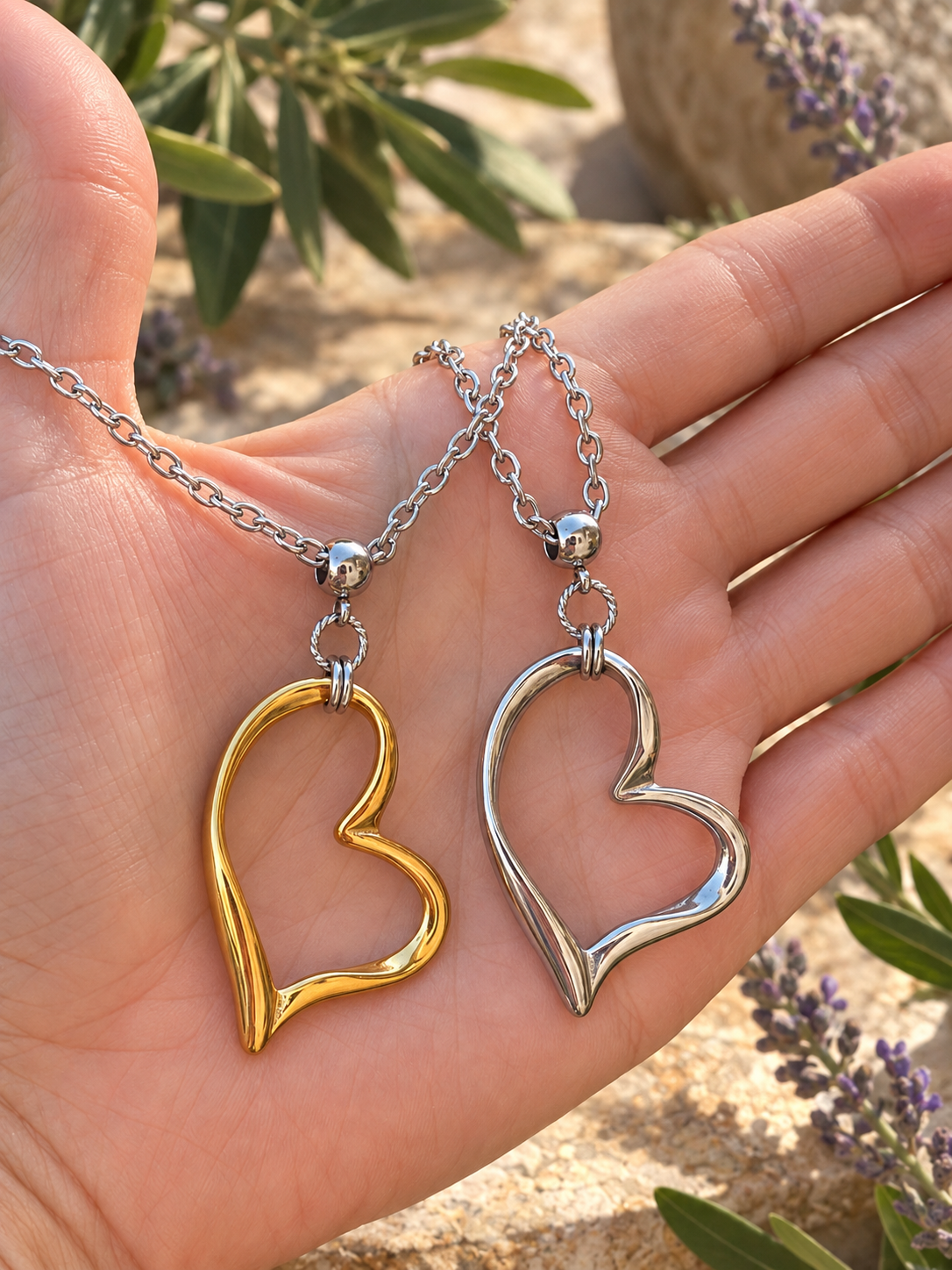 Whimsical Heart Pendant Necklace