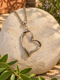 Whimsical Heart Pendant Necklace