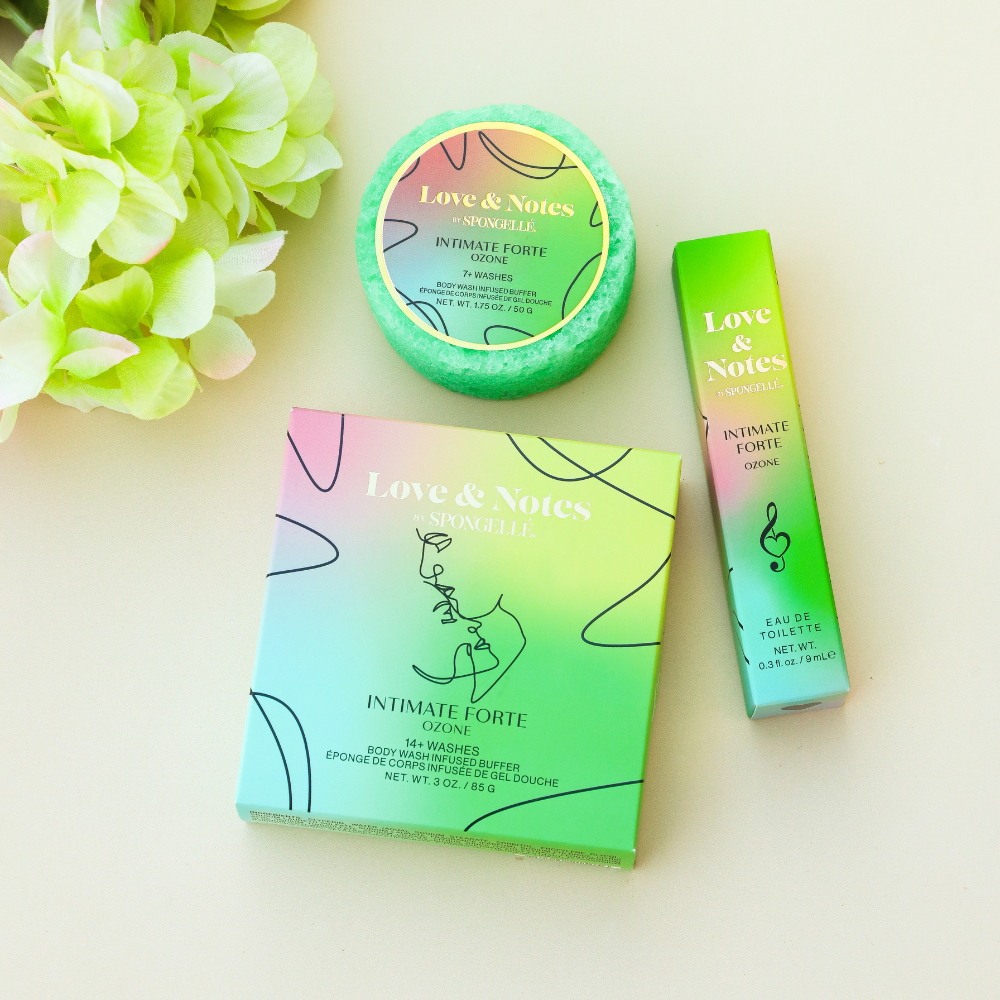 Intimate Forte Body Buffer & Perfume Gift Set | 3-Piece